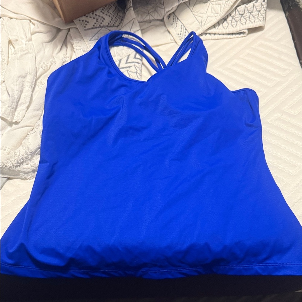 KIAVA Vibrant Blue Bikini Top